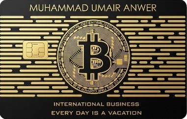 Silver Titanium Metal Card